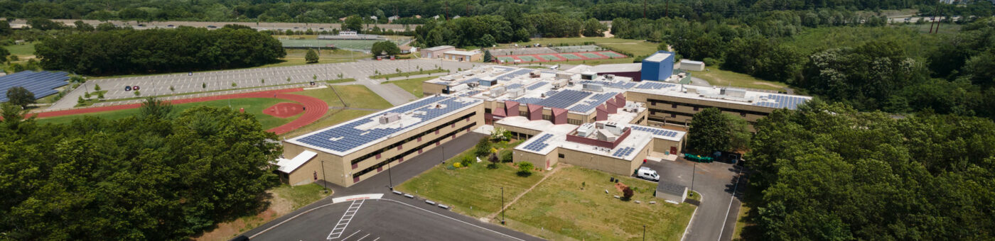 Chelmsford High School aerial campus