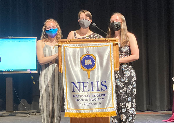 Chelmsford High School National English Honor Society Induction 2021