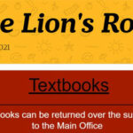 The Lion's Roar Chelmsford High School newsletter