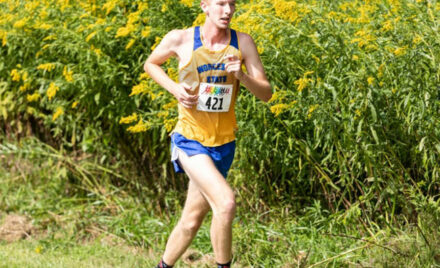 Worcester State Cross Country runner Drew Fottler