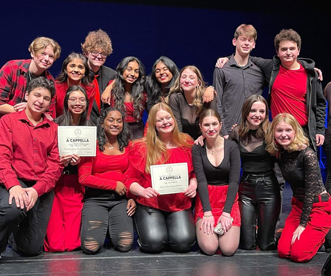 Chelmsford High School The Thursdays advance to ICHSA Semifinal