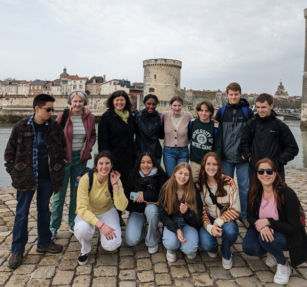 CHS cultural exchange in La Rochelle, France