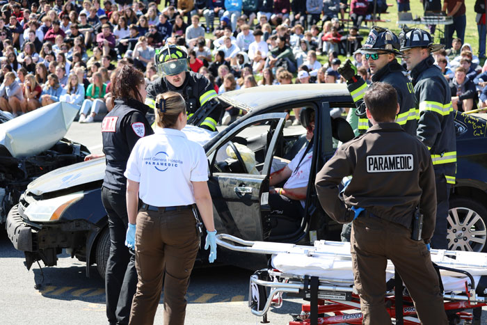 Chelmsford High School 2023 Mock Car Crash