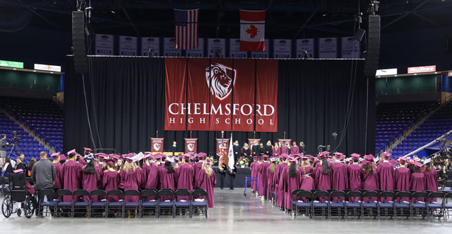 Chelmsford High School Class of 2023 Commencement