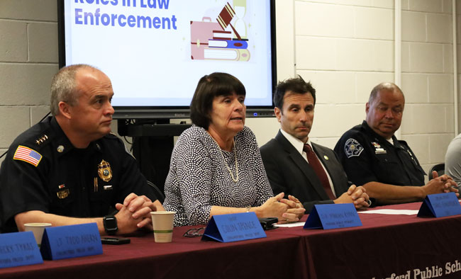 Chelmsford High School Roles in Law Enforcement Panel