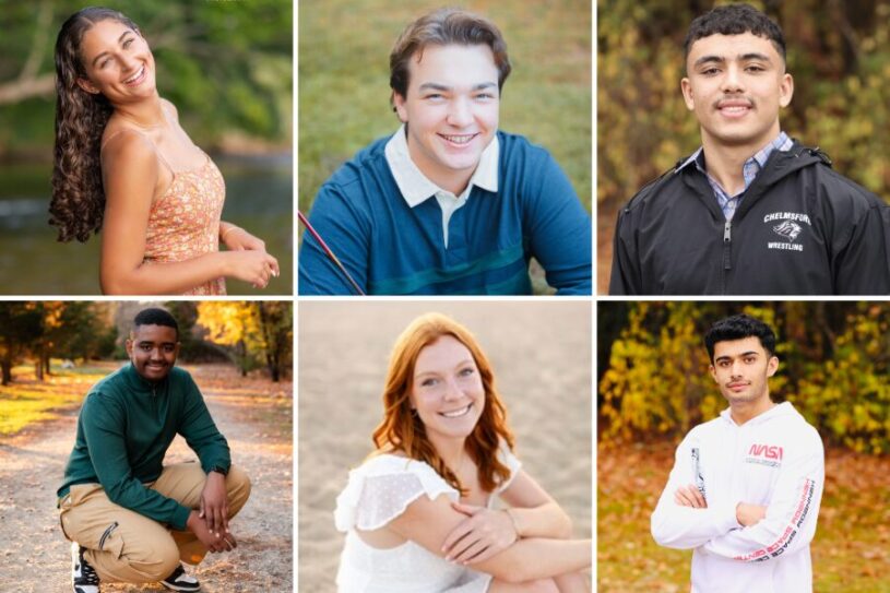Chelmsford High School announces Students of the Month for April Chelmsford High School’s Students of the Month for April 2025 are, clockwise from top left, Amiyah Milona, Michael Cunningham, Said Sadat, Zubair Sadat, Jillian Martin and Andrew Barber.