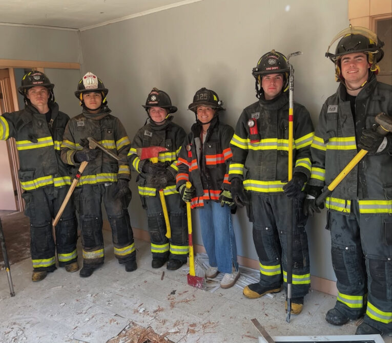 Chelmsford students get hands-on firefighting experience