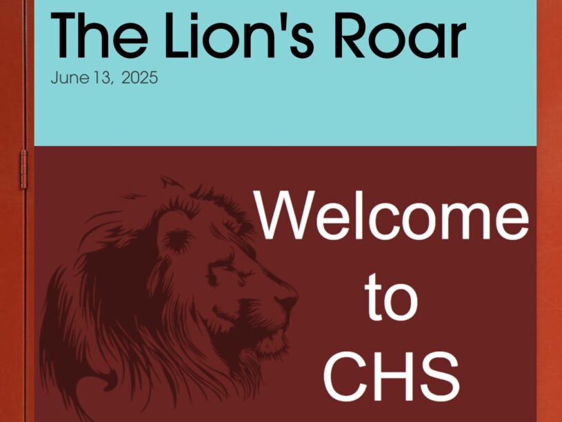 The Lion’s Roar: June 13, 2025