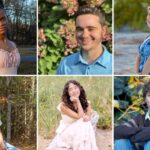 The Chelmsford High School Students of the Month for December 2025 are, clockwise from top left, Anne Magny, Jackson Chludzinski, Erin Mammola, Lucy Frankland, Jade Boyer and Akshat Pandey.