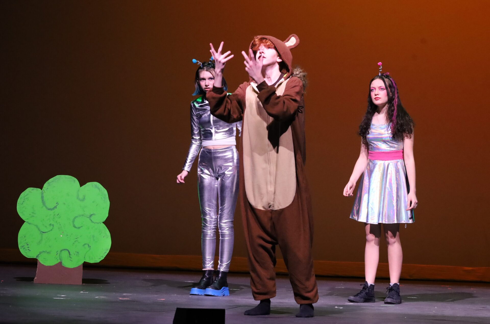 The CHS Theatre Guild held dress rehearsals for the children's play "How (Not) to be Human)" on Thursday, February 5, 2026.