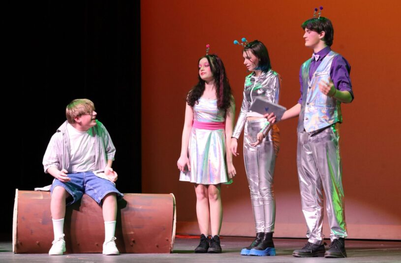 The CHS Theatre Guild held dress rehearsals for the children's play "How (Not) to be Human)" on Thursday, February 5, 2026.