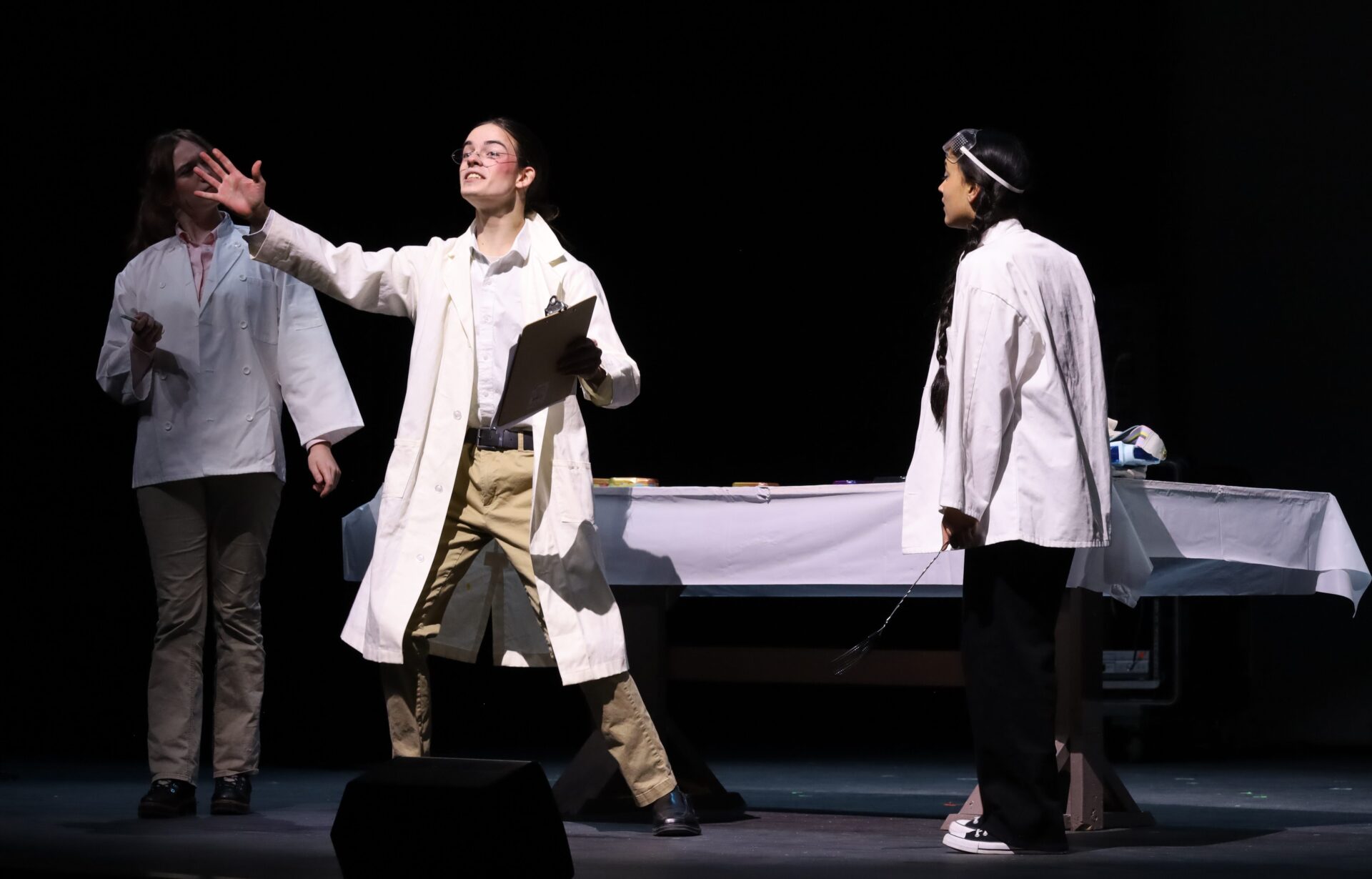 The CHS Theatre Guild held dress rehearsals for the children's play "How (Not) to be Human)" on Thursday, February 5, 2026.