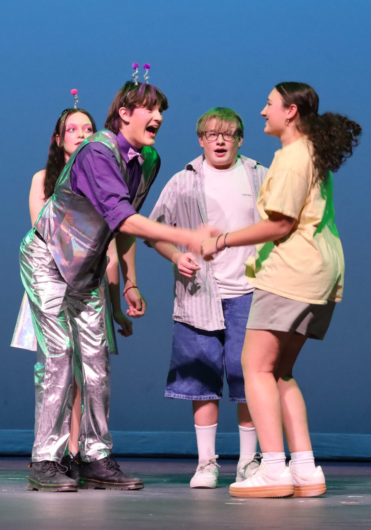 The CHS Theatre Guild held dress rehearsals for the children's play "How (Not) to be Human)" on Thursday, February 5, 2026.