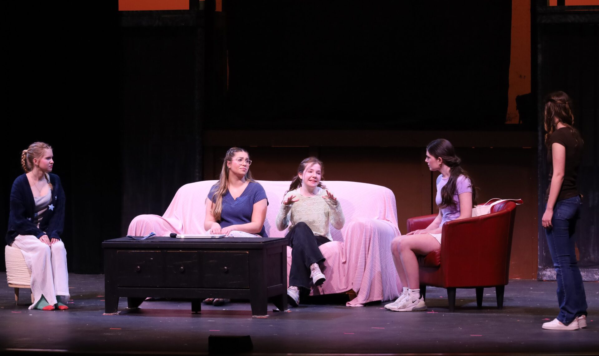 Open dress rehearsal for CHS Theatre Guild's "Well-Behaved Women ..." on Thursday, February 26, 2026