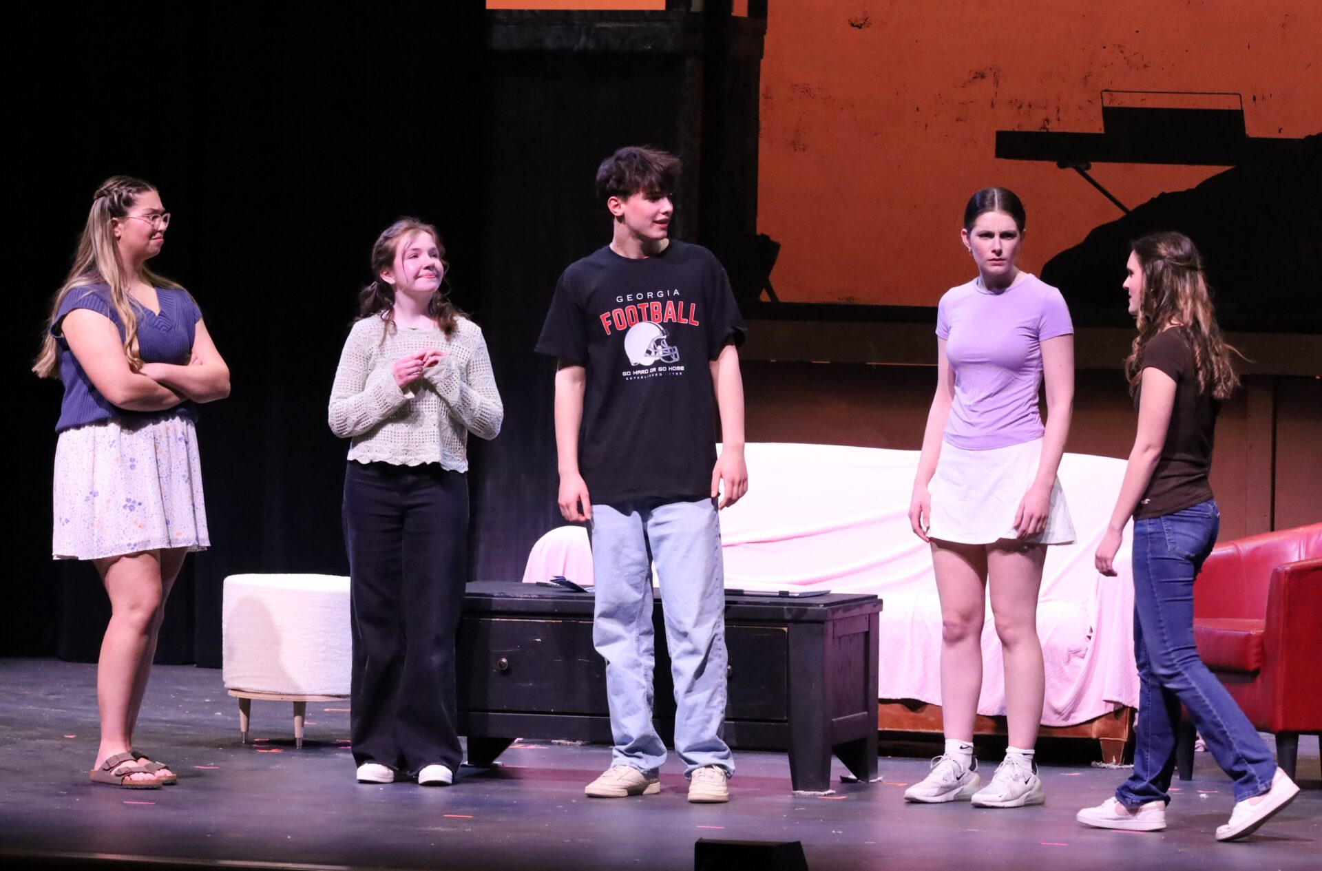 Open dress rehearsal for CHS Theatre Guild's "Well-Behaved Women ..." on Thursday, February 26, 2026