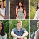 The Chelmsford High School Students of the Month for February 2026 are, clockwise from top left, Kate Leonard, Shyla Aggarwal, Lilly Bean, Ava Walsh, Nathan Moore and Ananya Mody.