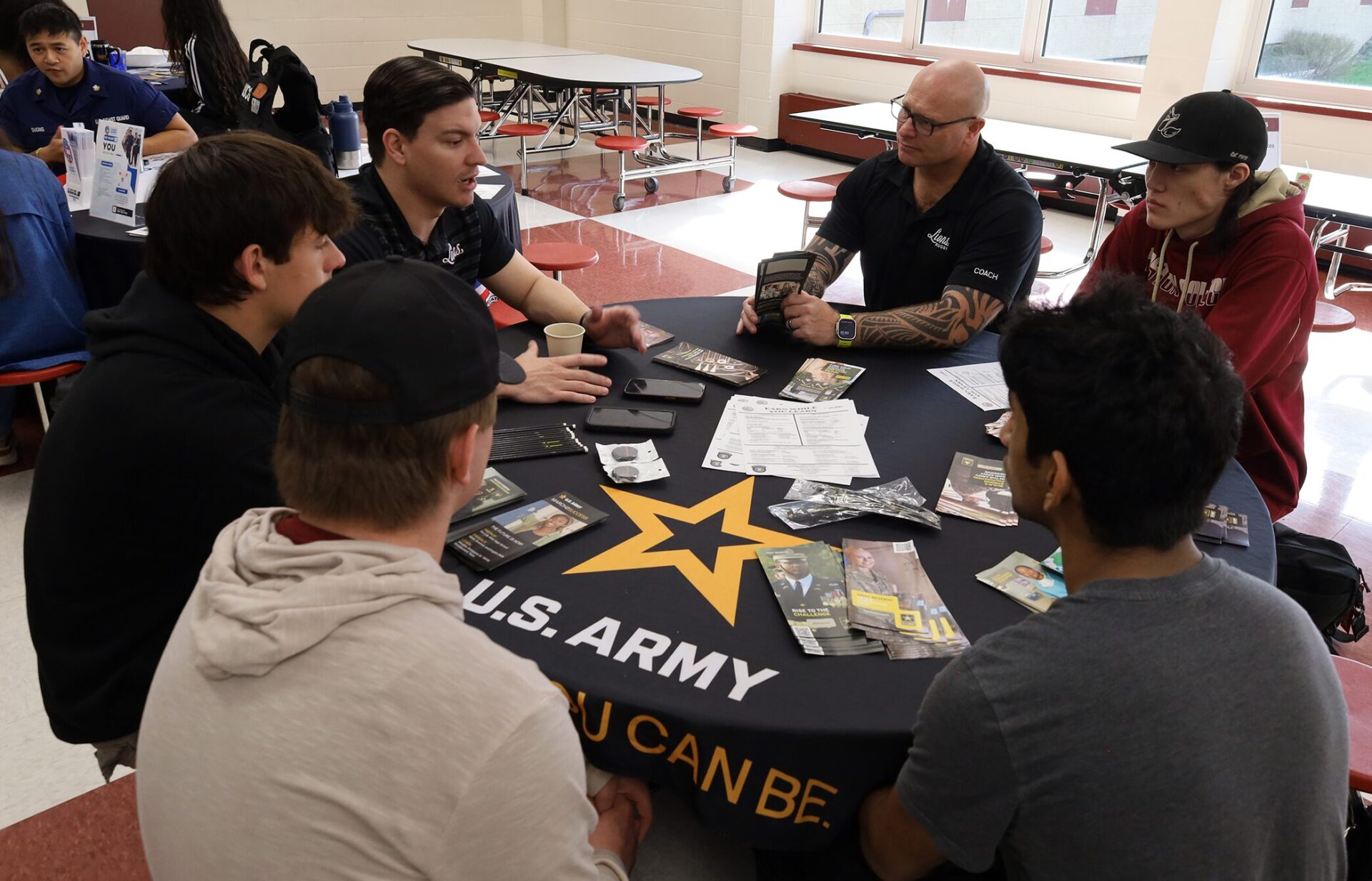 Chelmsford High School juniors attend the annual Career Exploration Breakfast, meeting with professionals to learn more about careers that interest them.