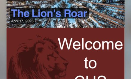 The Lion's Roar - April 17, 2026