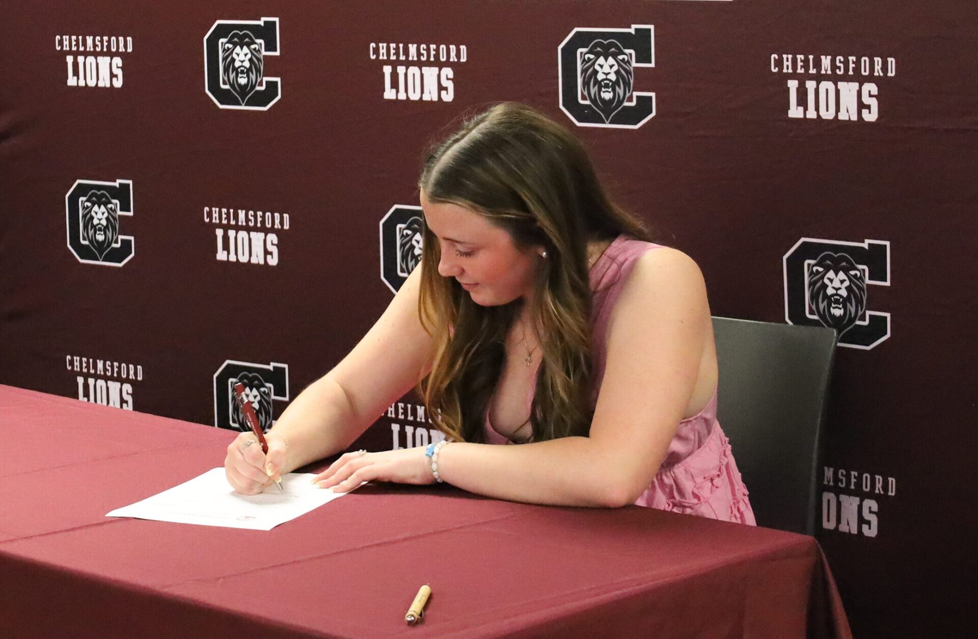 Brooke Cannata was one of 18 Chelmsford High School seniors recognized during the Future Teachers Signing Day on Friday, May 22, 2026.
