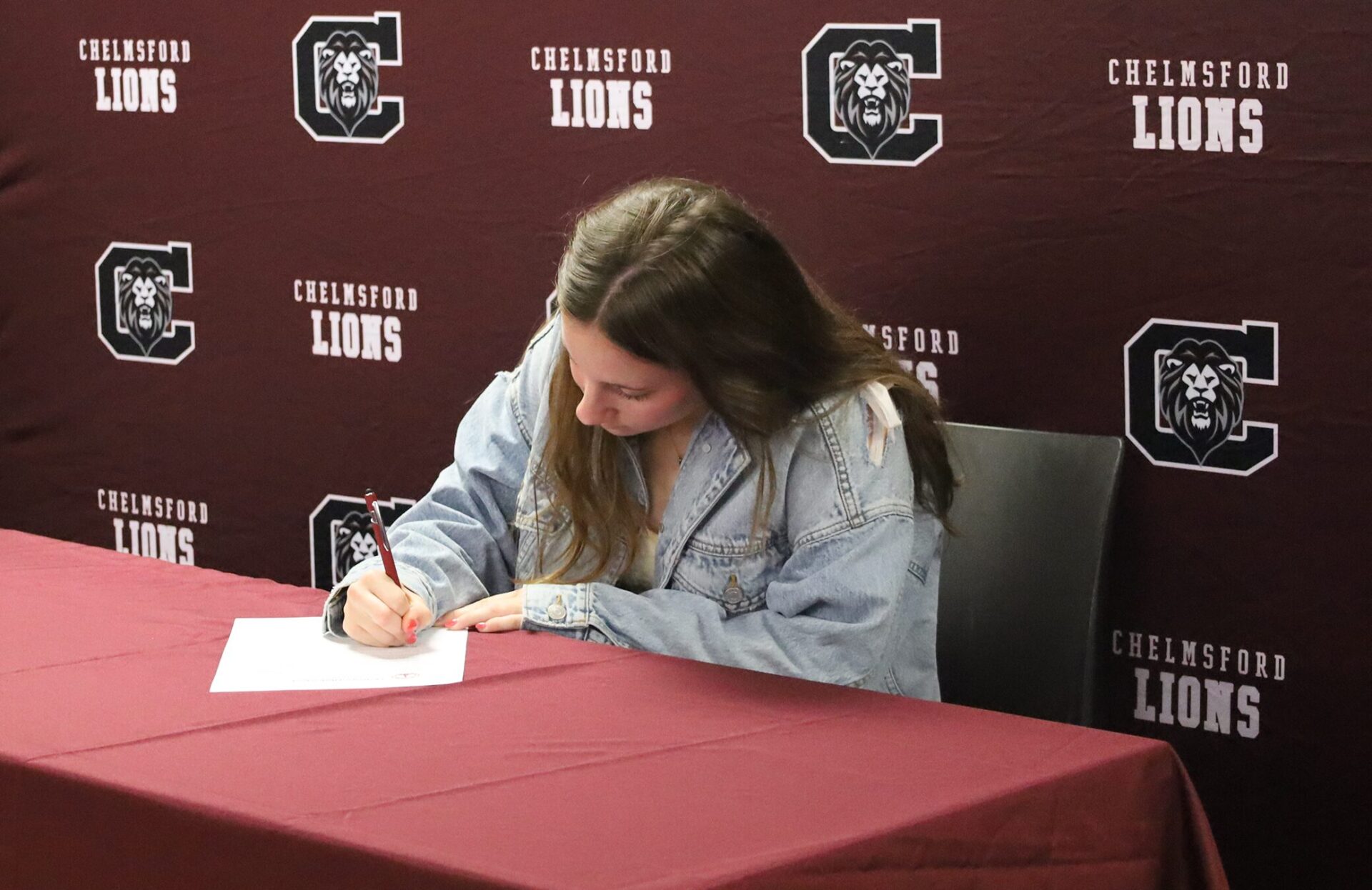 Erin Mammola was one of 18 Chelmsford High School seniors recognized during the Future Teachers Signing Day on Friday, May 22, 2026.
