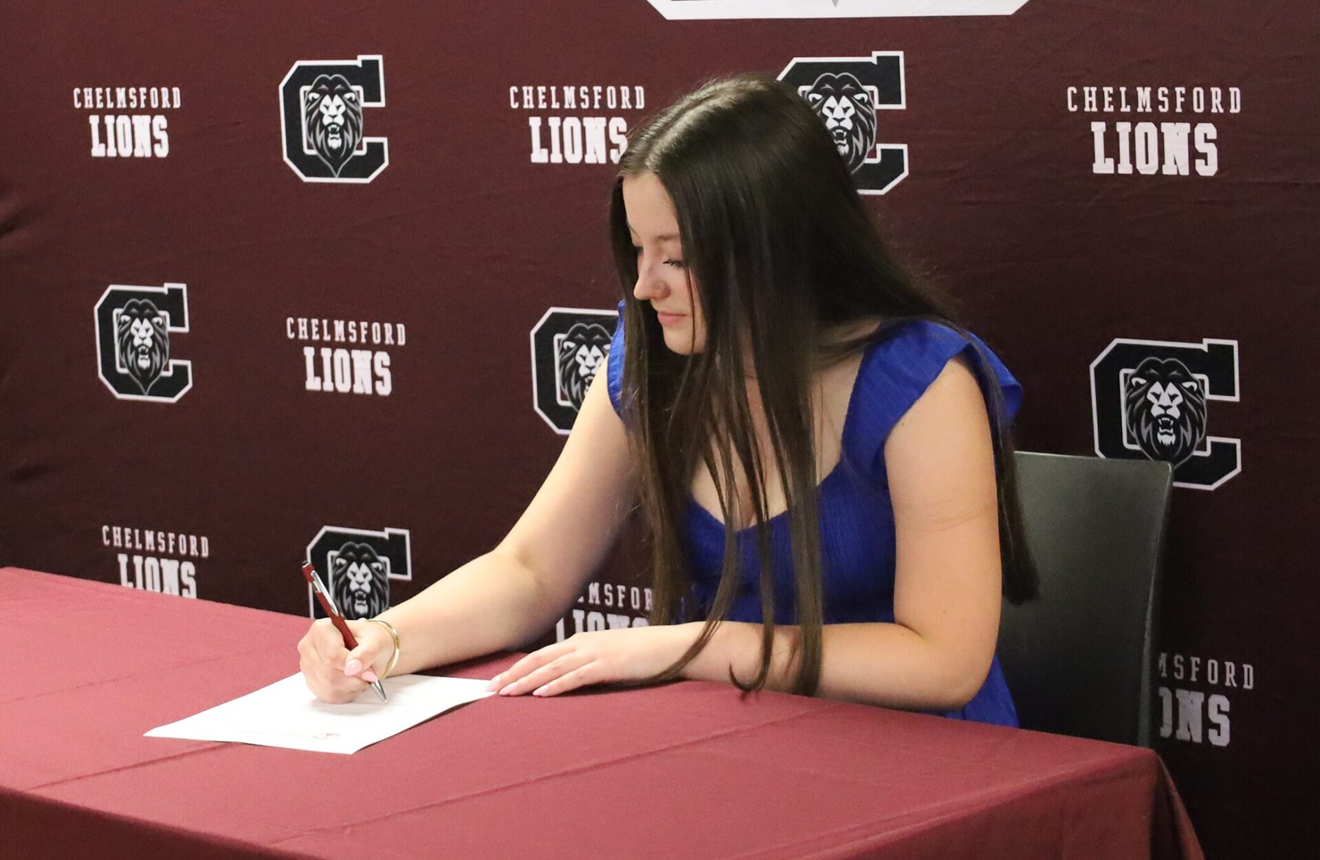 Gracie Cormier was one of 18 Chelmsford High School seniors recognized during the Future Teachers Signing Day on Friday, May 22, 2026.