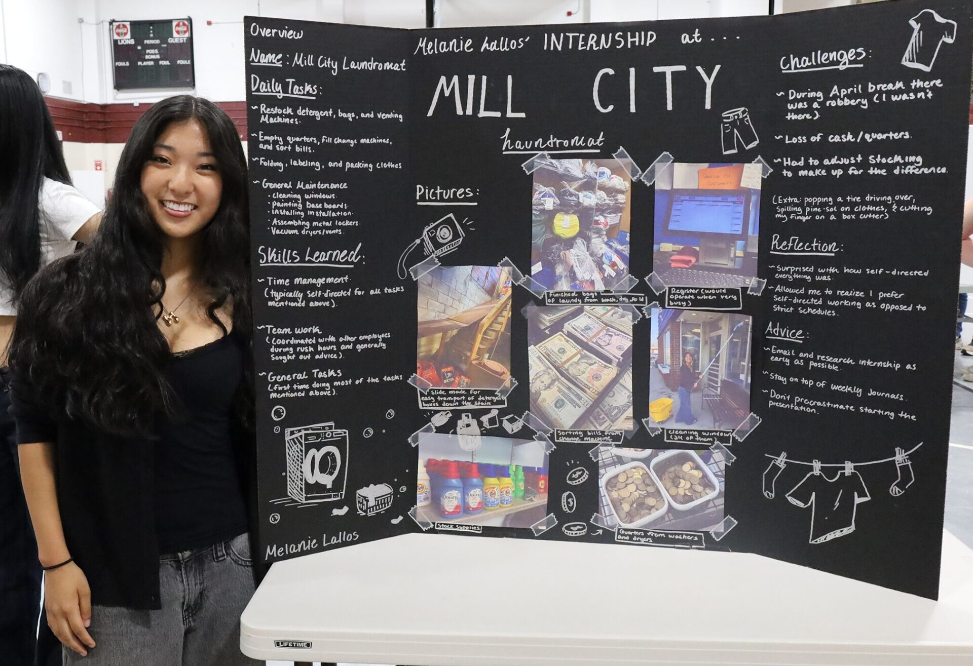 Internship Exhibition 2026 Chelmsford High School's Senior Internship Exhibition was held on Thursday, May 28, 2026. The event allows members of the senior class who held internships this spring to visually display their workplace experiences for the junior class and interested faculty.