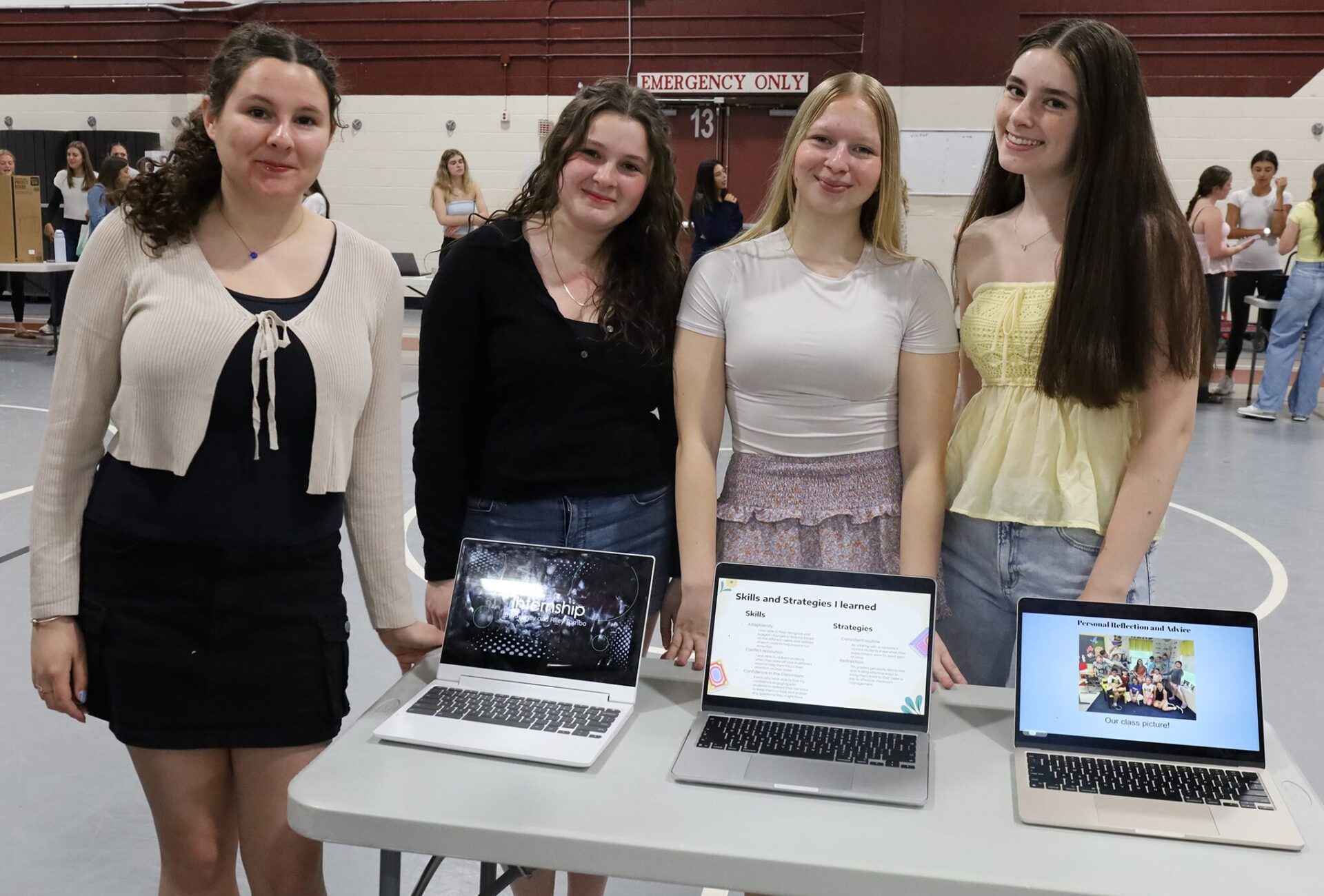 CHS Senior Internship Exhibition 2026 Chelmsford High School's Senior Internship Exhibition was held on Thursday, May 28, 2026. The event allows members of the senior class who held internships this spring to visually display their workplace experiences for the junior class and interested faculty.