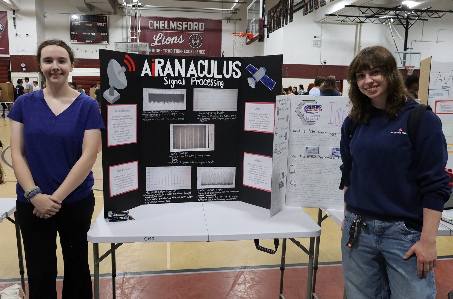 CHS Senior Internship Exhibition 2026 Chelmsford High School's Senior Internship Exhibition was held on Thursday, May 28, 2026. The event allows members of the senior class who held internships this spring to visually display their workplace experiences for the junior class and interested faculty.