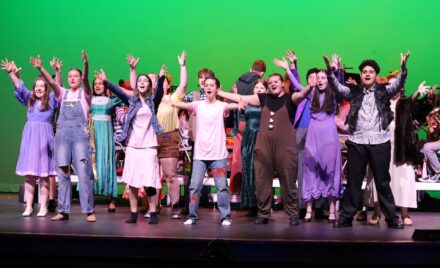 Members of the CHS Theatre Guild participate in a dress rehearsal for their Spring Cabaret production on Thursday, April 30, 2026.