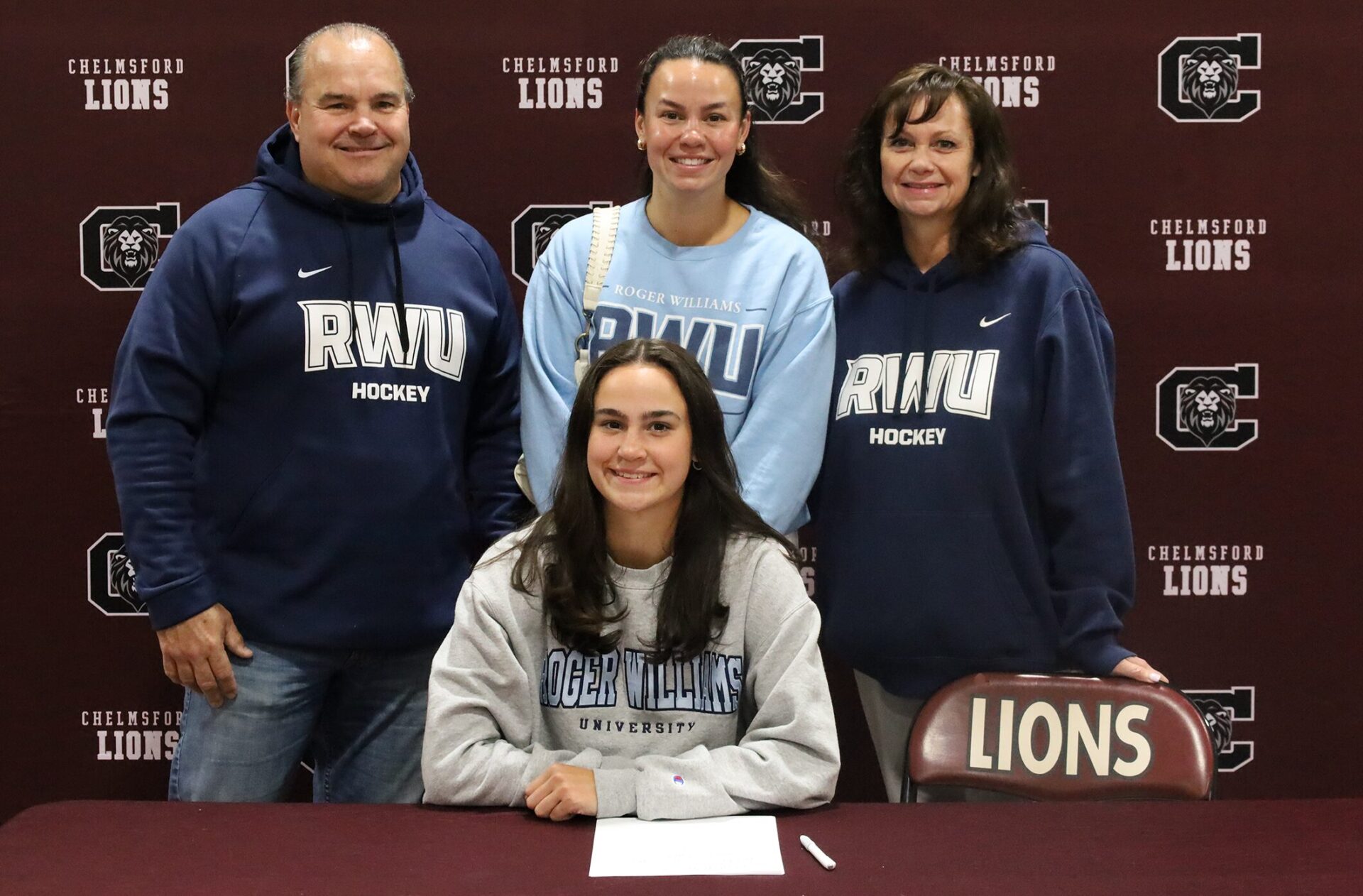 Chelmsford High School hosted its NLI & Commitment Signing Day on Tuesday, May 12, 2026.
