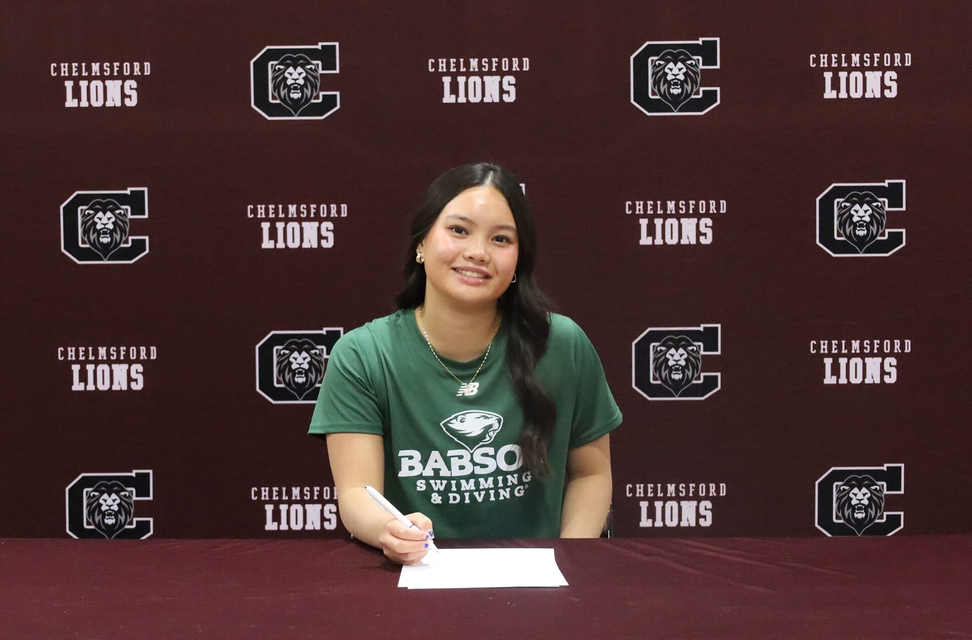 Chelmsford High School hosted its NLI & Commitment Signing Day on Tuesday, May 12, 2026.