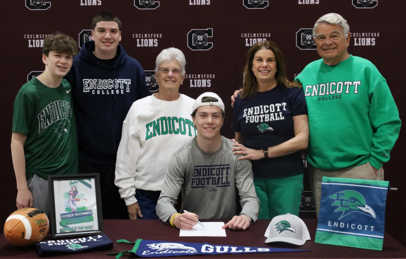 Chelmsford High School hosted its NLI & Commitment Signing Day on Tuesday, May 12, 2026.
