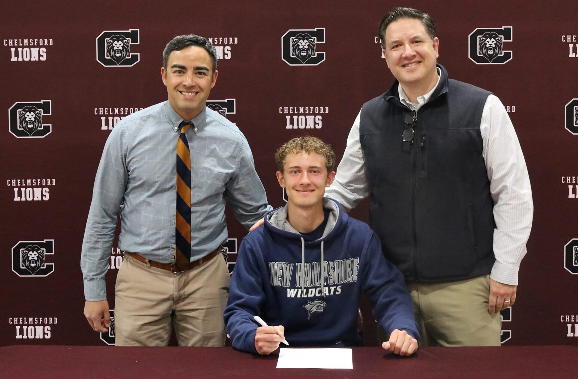 Chelmsford High School hosted its NLI & Commitment Signing Day on Tuesday, May 12, 2026.
