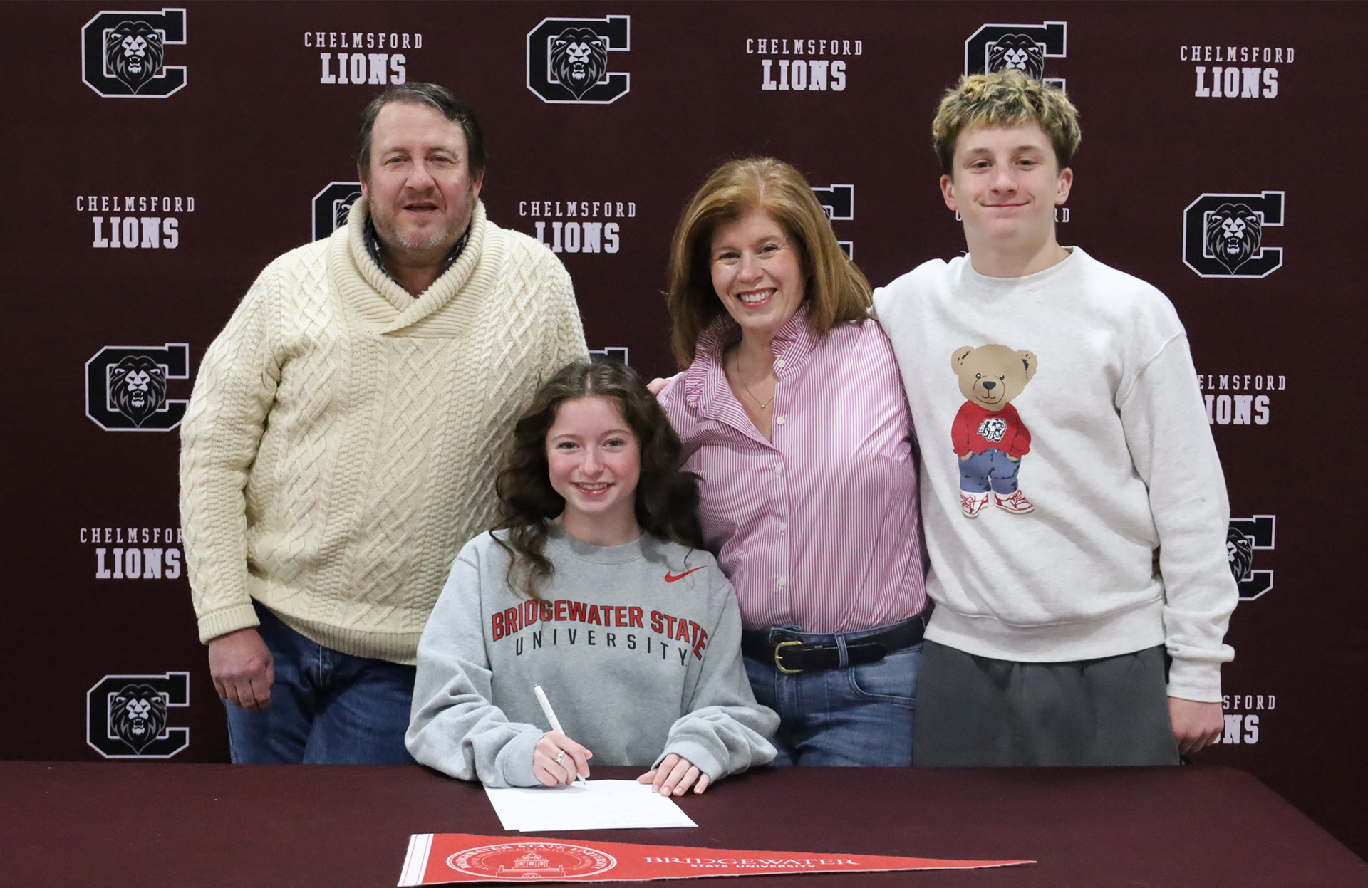 Chelmsford High School hosted its NLI & Commitment Signing Day on Tuesday, May 12, 2026.