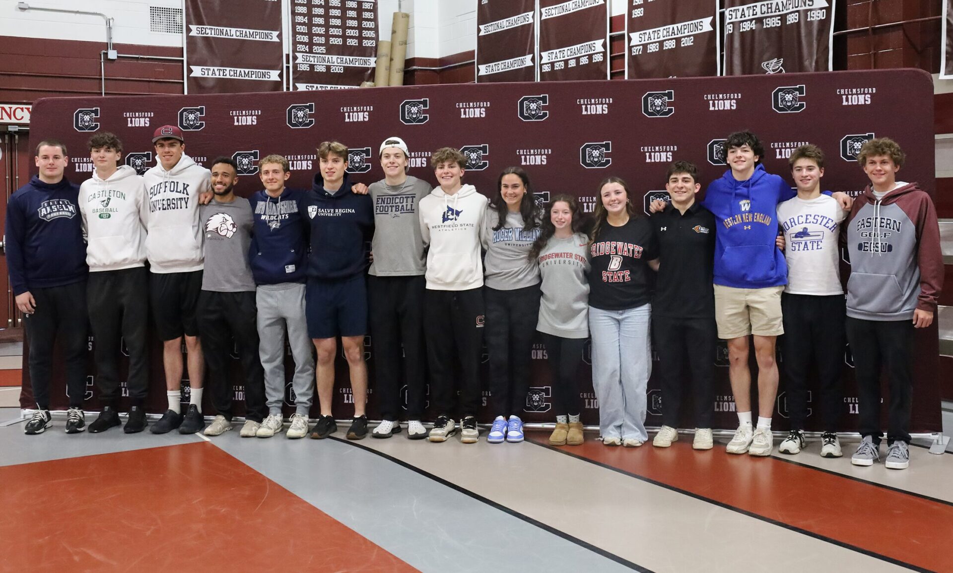 Chelmsford High School hosted its NLI & Commitment Signing Day on Tuesday, May 12, 2026.