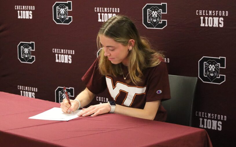 Lucy Labrecque was one of 18 Chelmsford High School seniors recognized during the Future Teachers Signing Day on Friday, May 22, 2026.