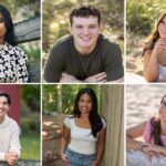 The Chelmsford High School Students of the Month for June 2026 are, clockwise from top left, Ishani Senthilkumar, Ryan Higgins, Ellen Griswold, Alyson Roark, Ava Sak and Cody DiStasi.