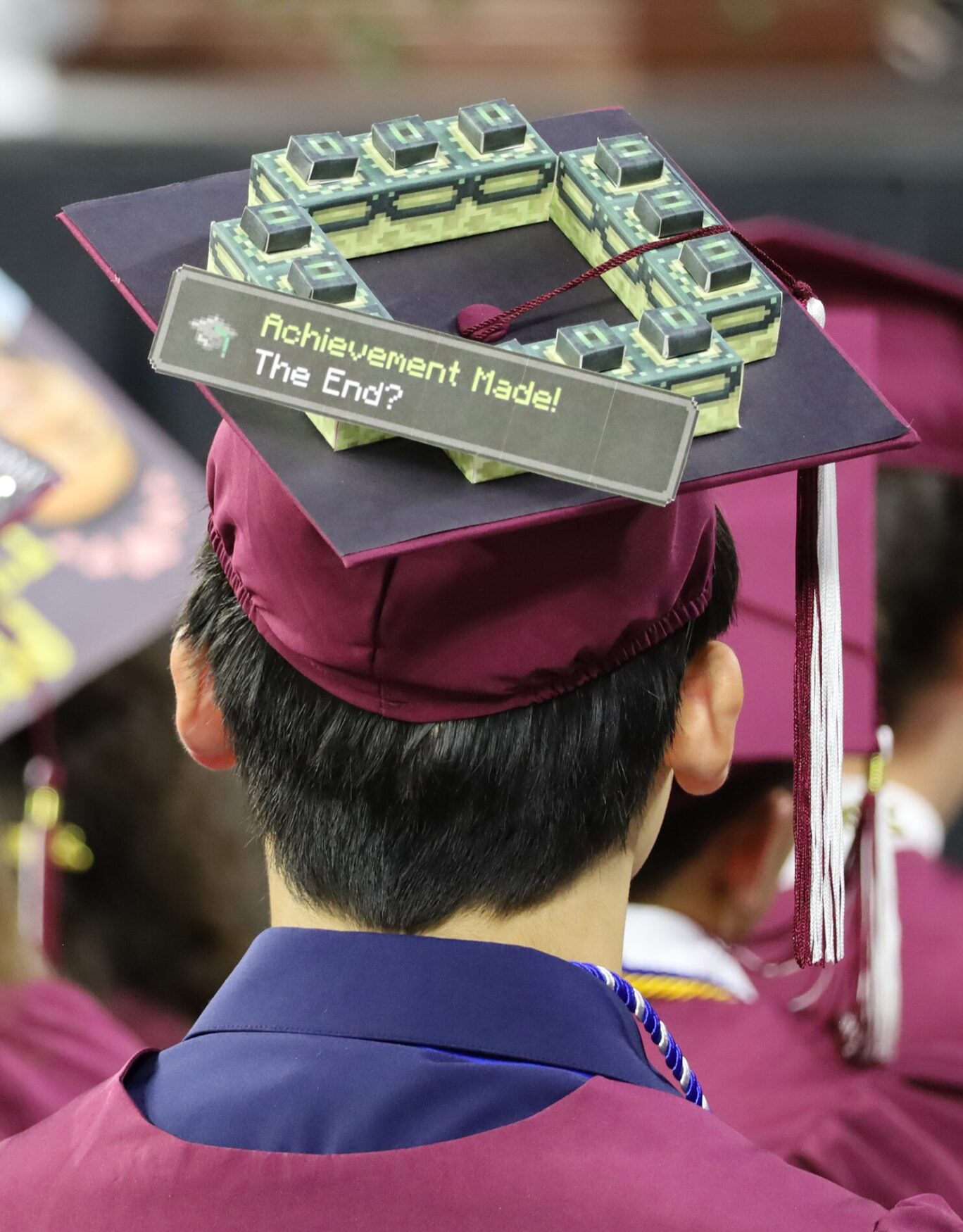 Achievement Made One of the many decorated mortarboards at Chelmsford High School's Graduation Ceremony on June 6, 2026.