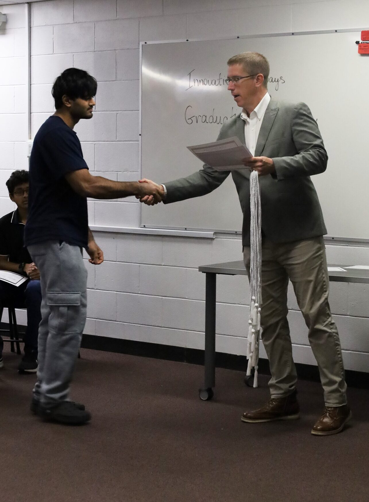 Aditya Ramani was one of 18 students who participated in the Chelmsford High School Innovation Pathways Graduation Ceremony on Thursday, May 28, 2026.