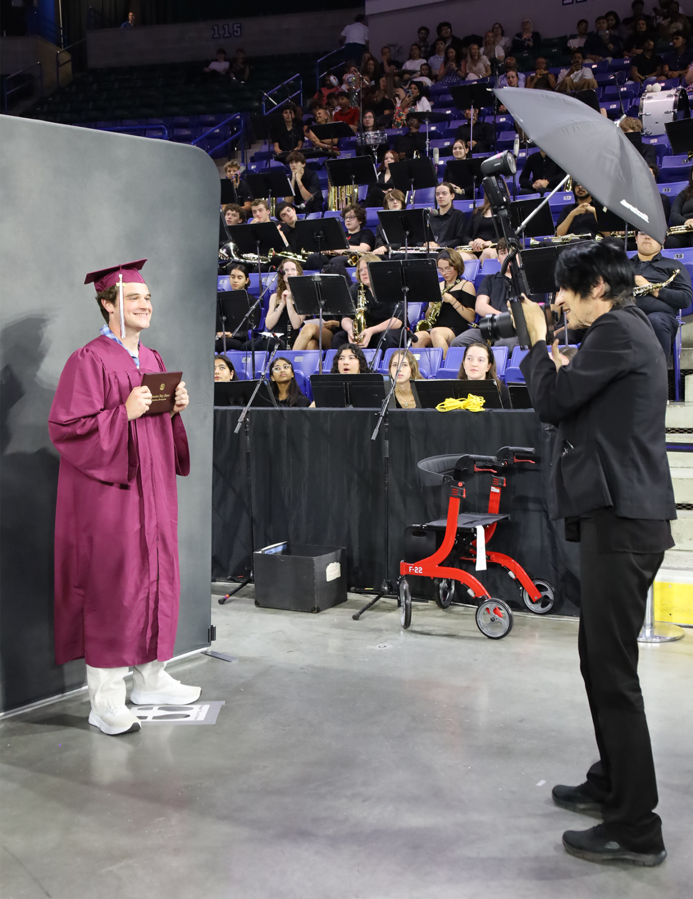 Grad Photos Students from the Chelmsford High School Class of 2026 posed for photos with their newly-acquired diplomas at Graduation on June 6, 2026.