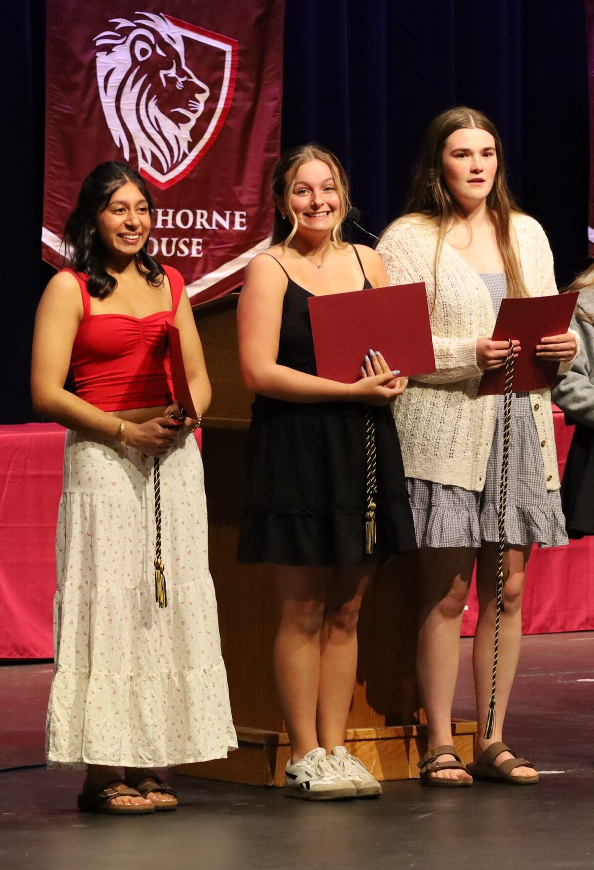 Members of Chelmsford High School's Class of 2026 are celebrated during Senior Awards Night on Thursday, May 28.
