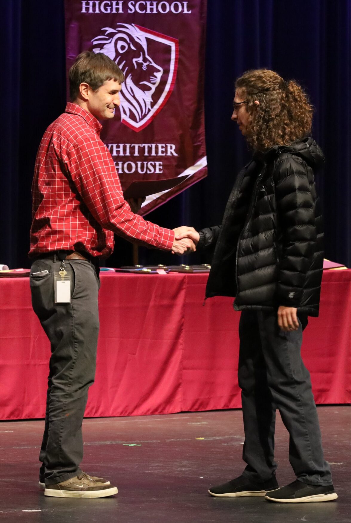 Members of Chelmsford High School's Class of 2026 are celebrated during Senior Awards Night on Thursday, May 28.