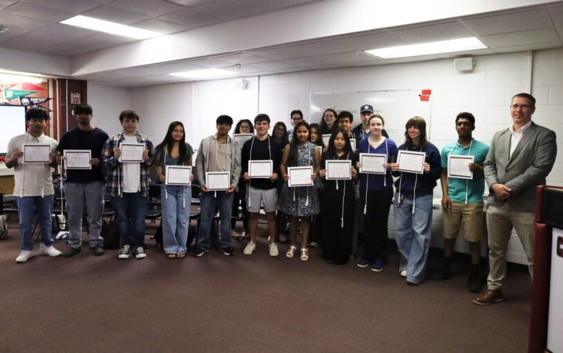 Chelmsford High School held its graduation ceremony of the Innovation Pathways Program on May 28, 2026, with 24 seniors being recognized.