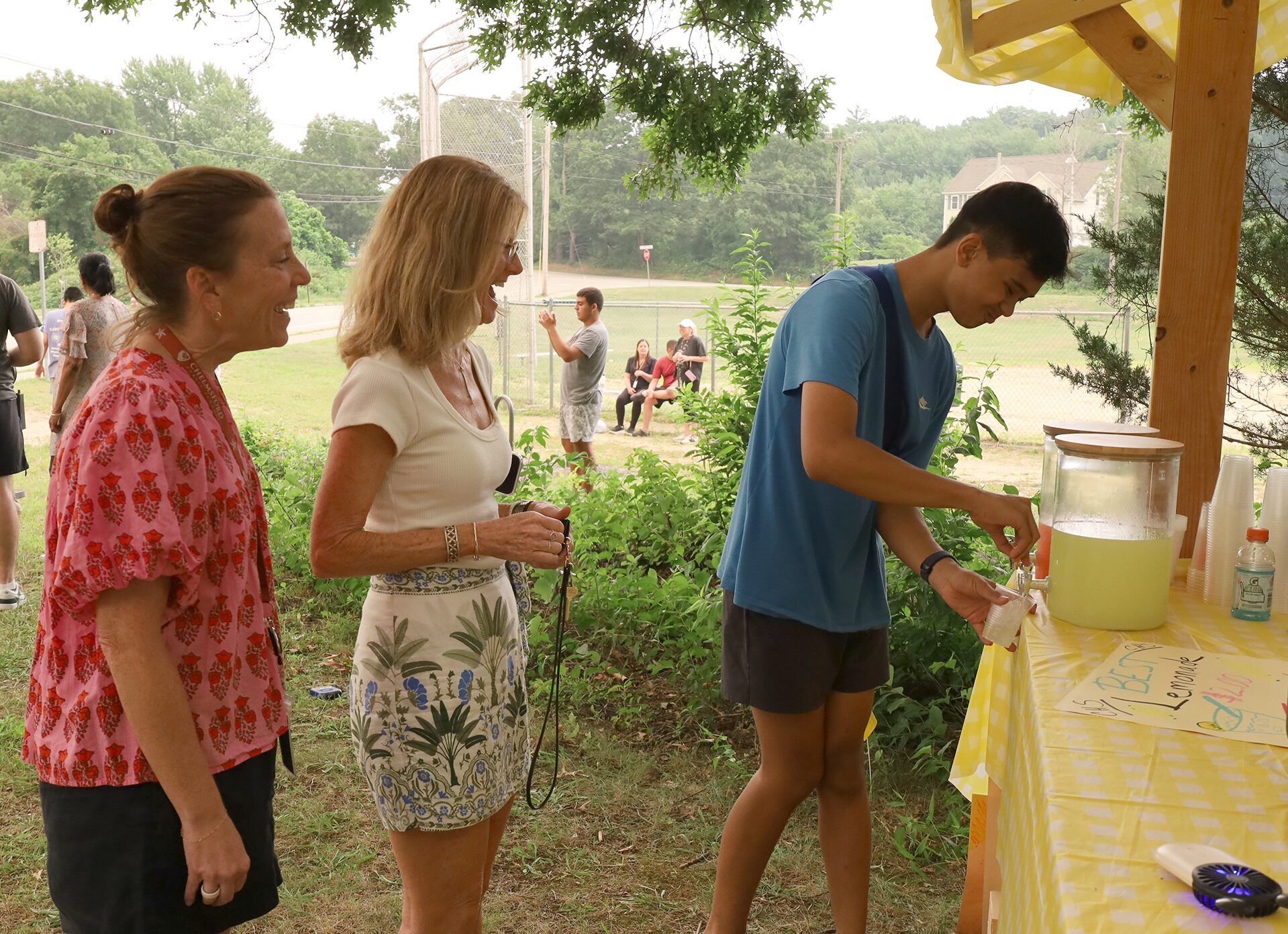 IMG_1558 This summer, members of Chelmsford High School’s PAVE program have been spending their Extended School Year honing valuable life skills by operating a lemonade stand.