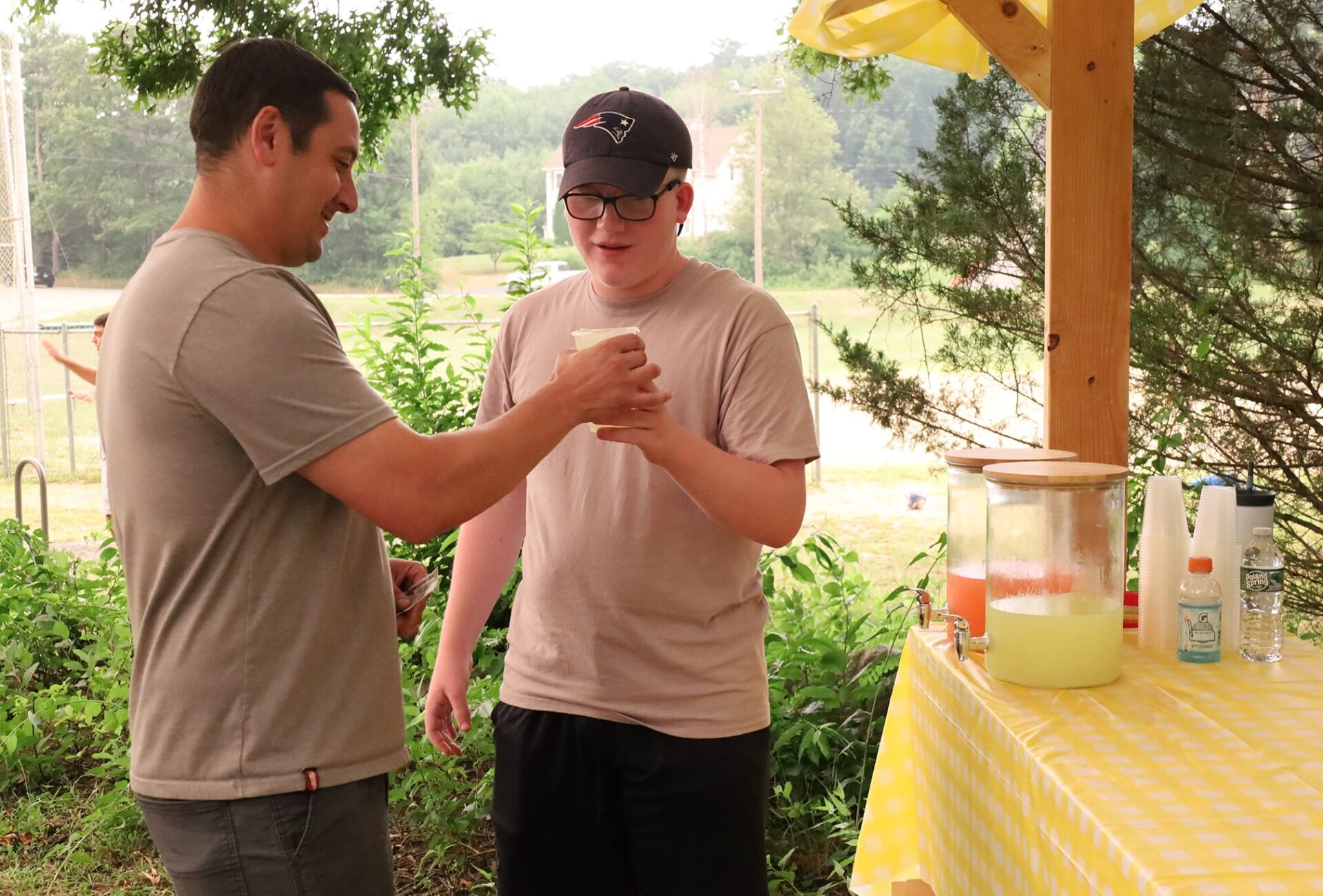 IMG_1560 This summer, members of Chelmsford High School’s PAVE program have been spending their Extended School Year honing valuable life skills by operating a lemonade stand.