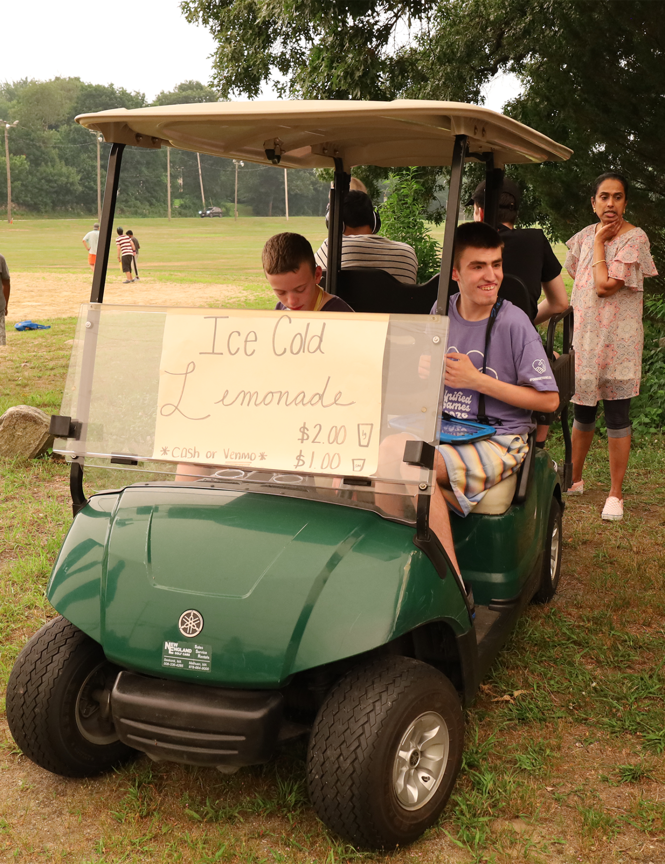 IMG_1561 This summer, members of Chelmsford High School’s PAVE program have been spending their Extended School Year honing valuable life skills by operating a lemonade stand.