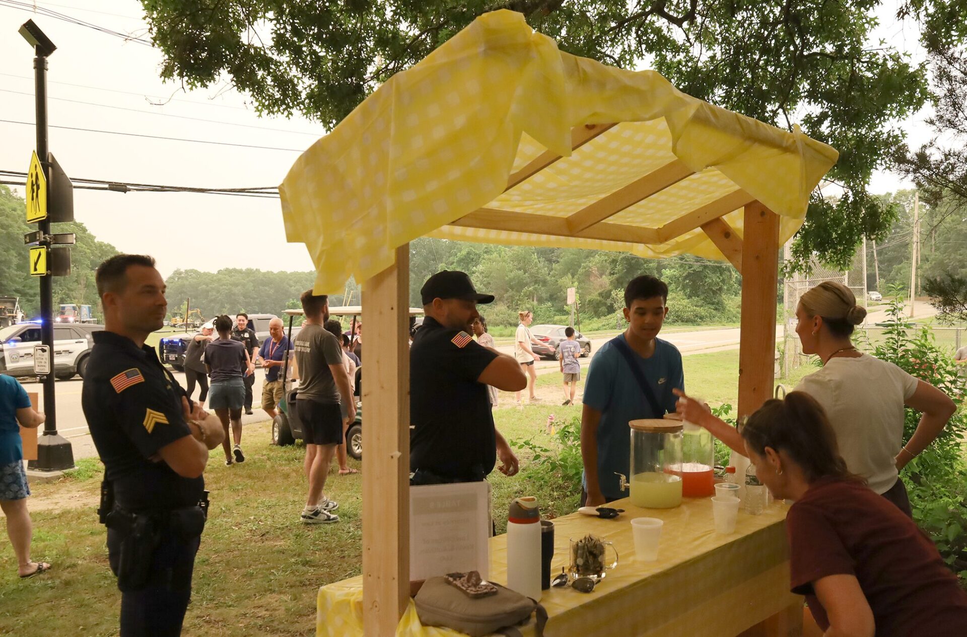 IMG_1562 This summer, members of Chelmsford High School’s PAVE program have been spending their Extended School Year honing valuable life skills by operating a lemonade stand.