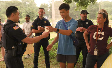 This summer, members of Chelmsford High School’s PAVE program have been spending their Extended School Year honing valuable life skills by operating a lemonade stand.