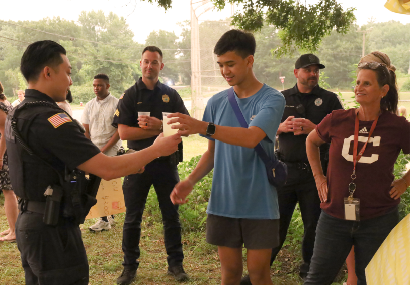 This summer, members of Chelmsford High School’s PAVE program have been spending their Extended School Year honing valuable life skills by operating a lemonade stand.