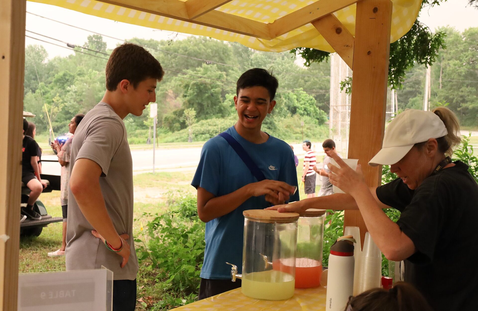 IMG_1575 This summer, members of Chelmsford High School’s PAVE program have been spending their Extended School Year honing valuable life skills by operating a lemonade stand.